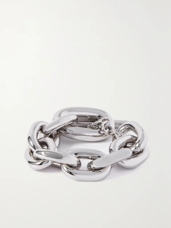 Rabanne Xl Silver-tone Bracelet