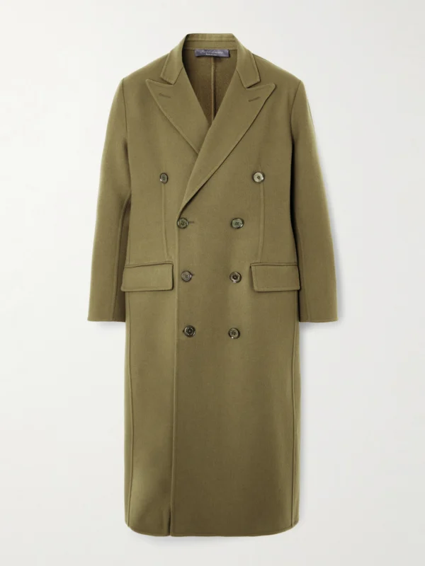Ralph Lauren Collection Adalaide Double-breasted Wool and Cashmere-blend Coat
