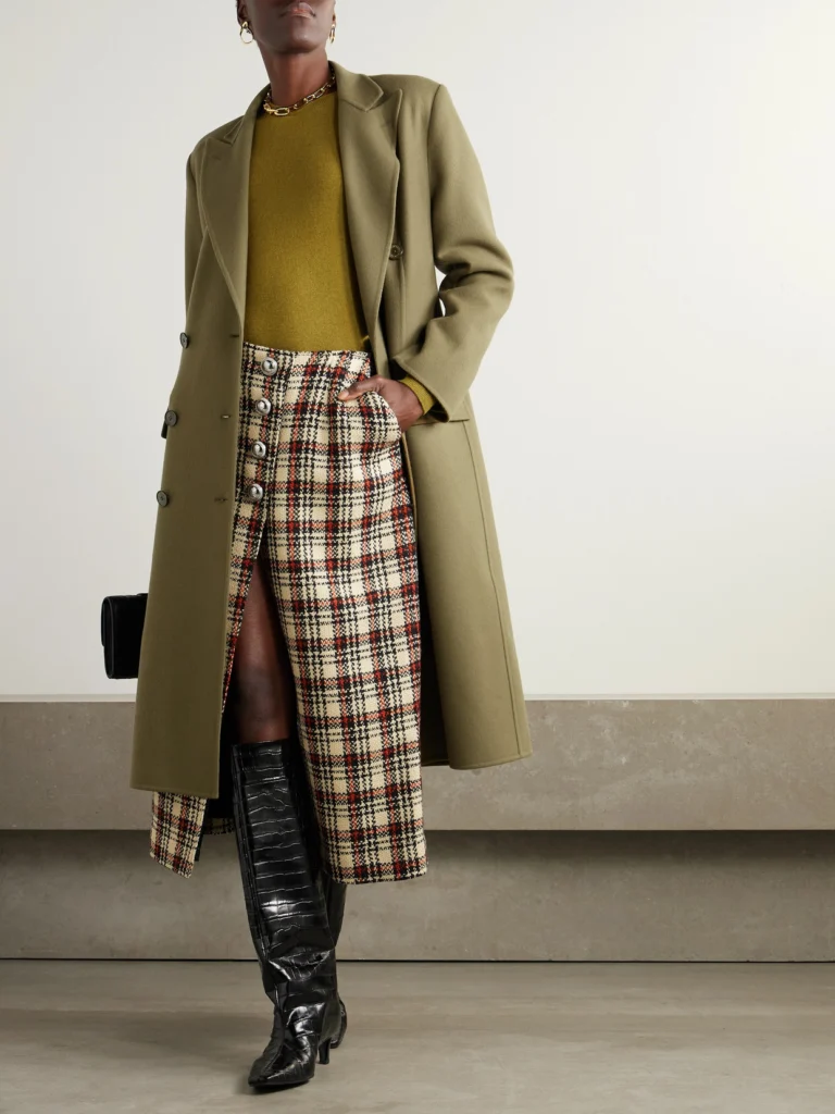 Ralph Lauren Collection Adalaide Double-breasted Wool and Cashmere-blend Coat