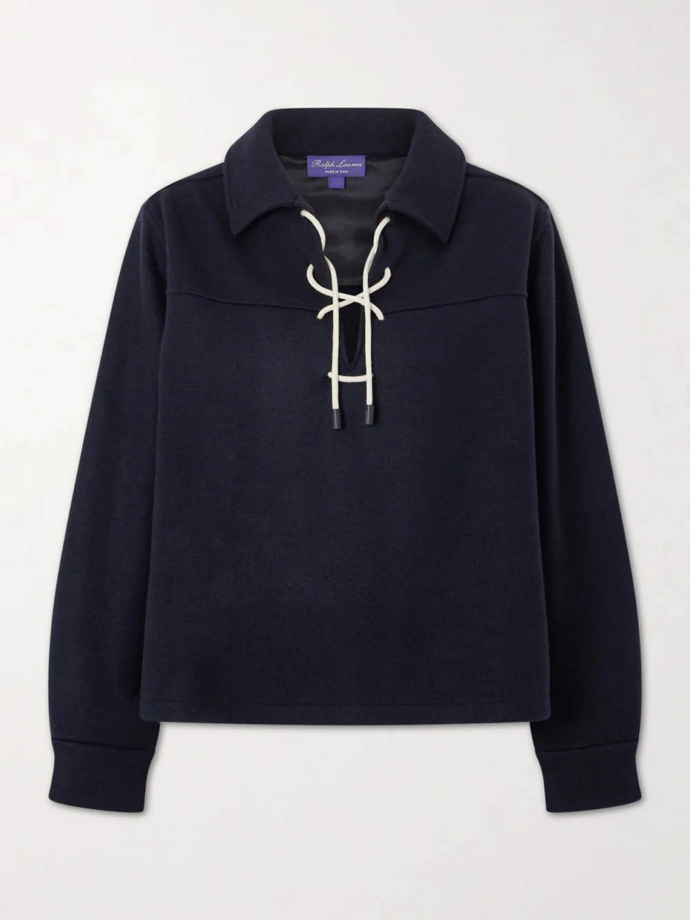 Ralph Lauren Collection Cashmere-blend Sweater in navy