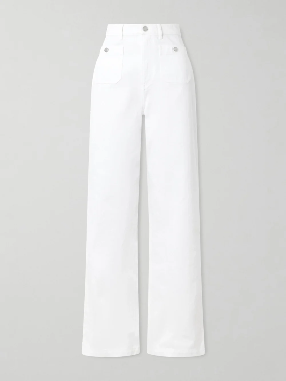 Ralph Lauren Collection Dylon High-rise Straight-leg Jeans in white
