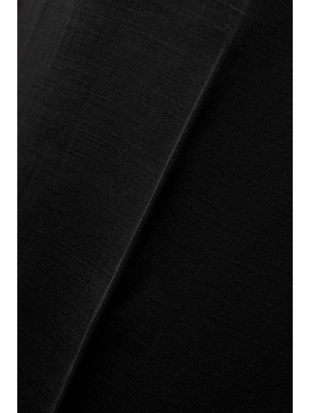 Close-up detail of the Ralph Lauren Collection Robynn Linen-blend Satin Straight-leg Pants