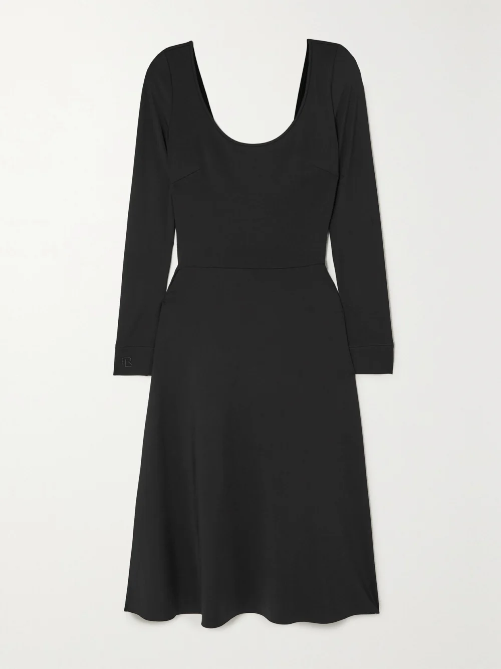 Ralph Lauren Collection Stretch-jersey Midi Dress in black