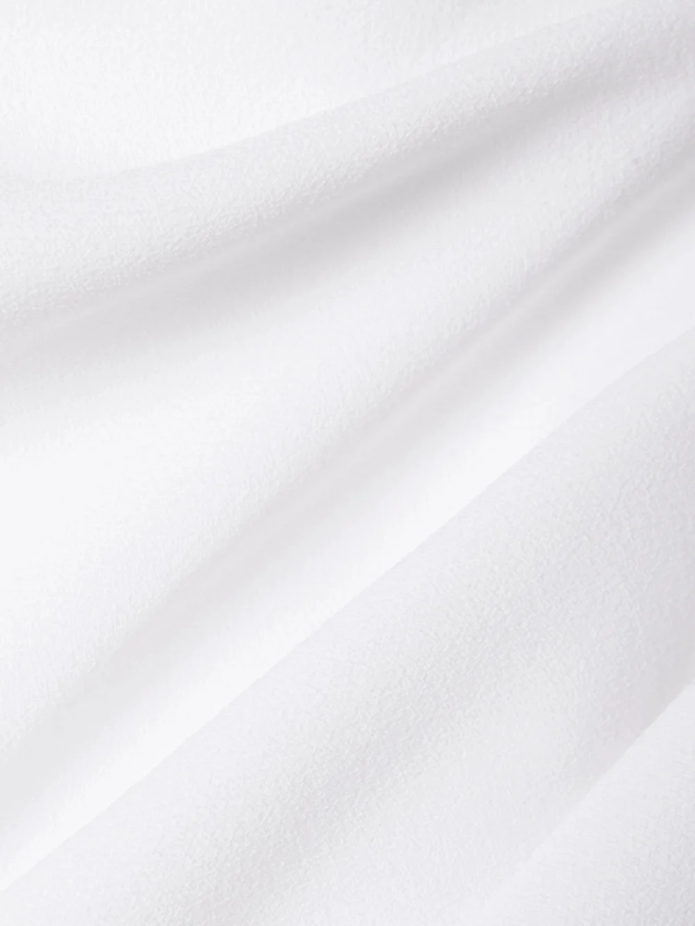 Close-up detail of the Rasario Gathered Stretch-crepe Midi Dress