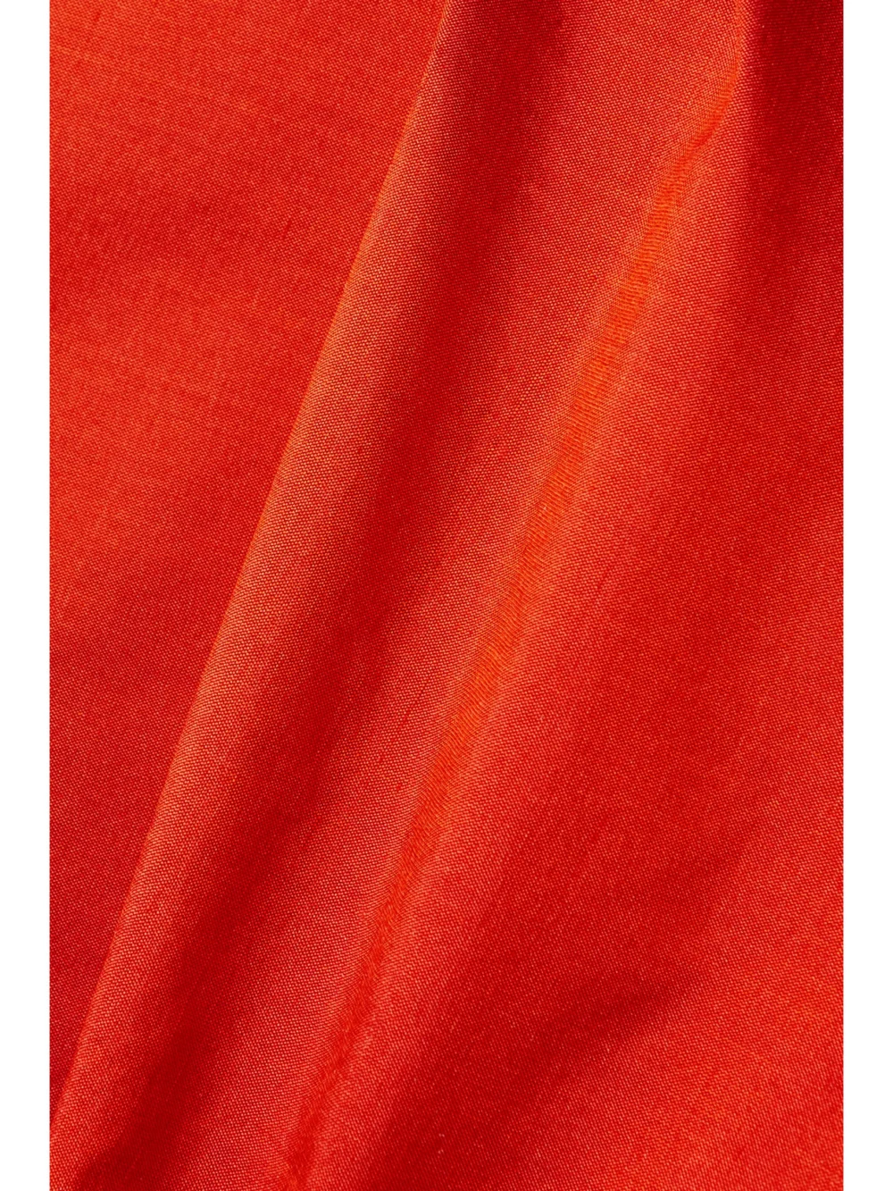 Close-up detail of the Rasario Lady Strapless Silk-dupioni Midi Dress