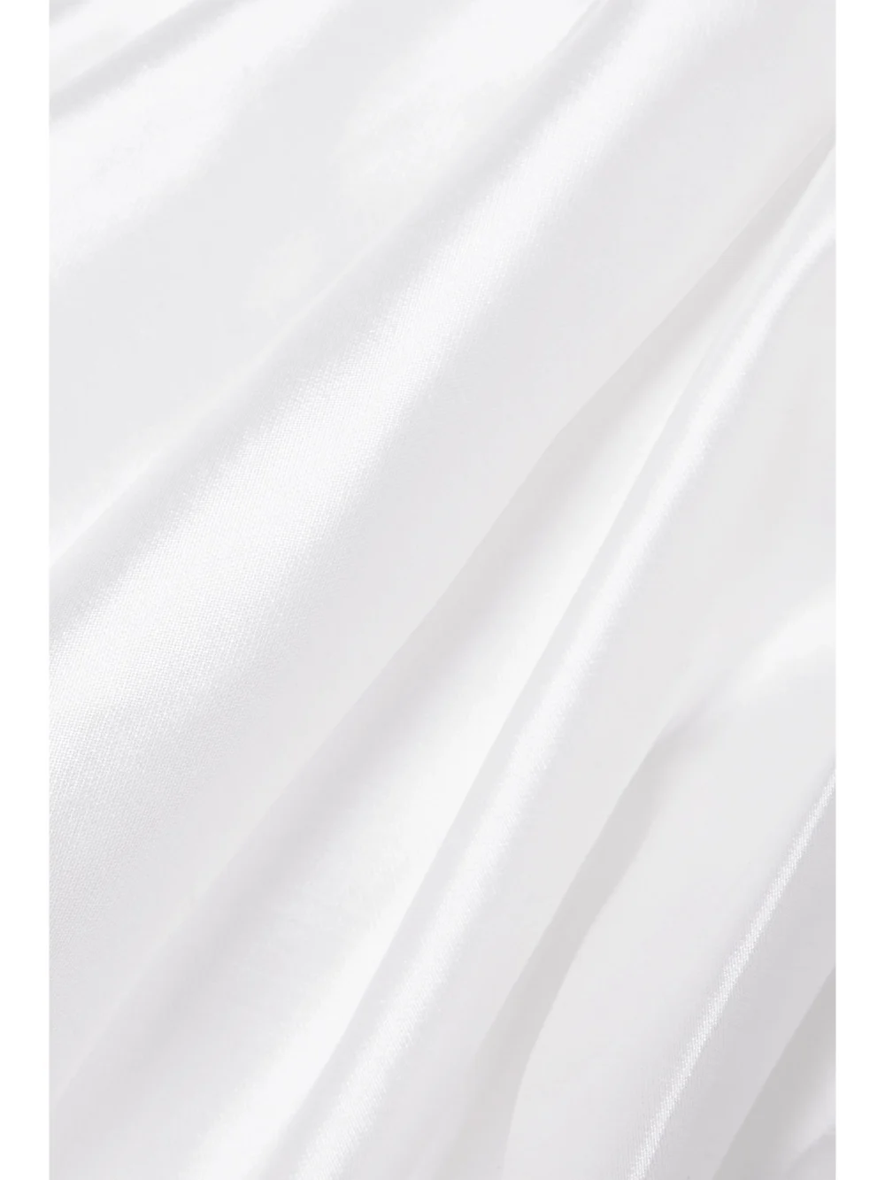 Close-up detail of the Rasario Silk-satin Mini Dress