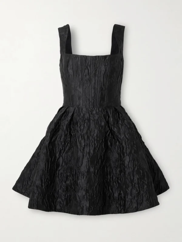 Rebecca Vallance Dreams Cloqué Mini Dress