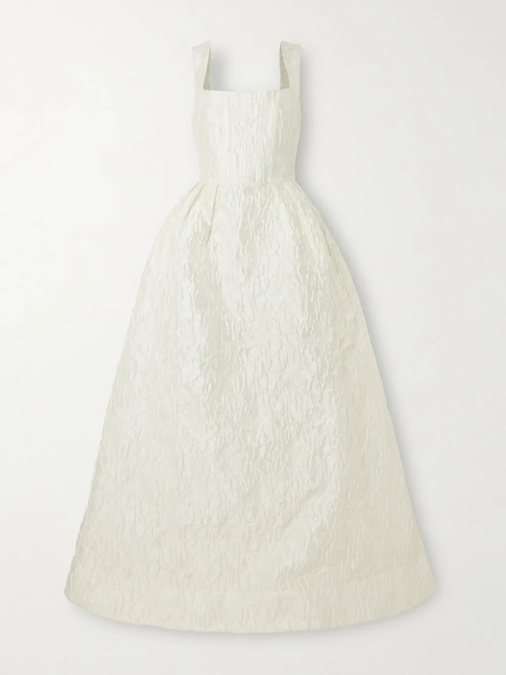 Rebecca Vallance Vanilla Dreams Cloqué Gown in ivory