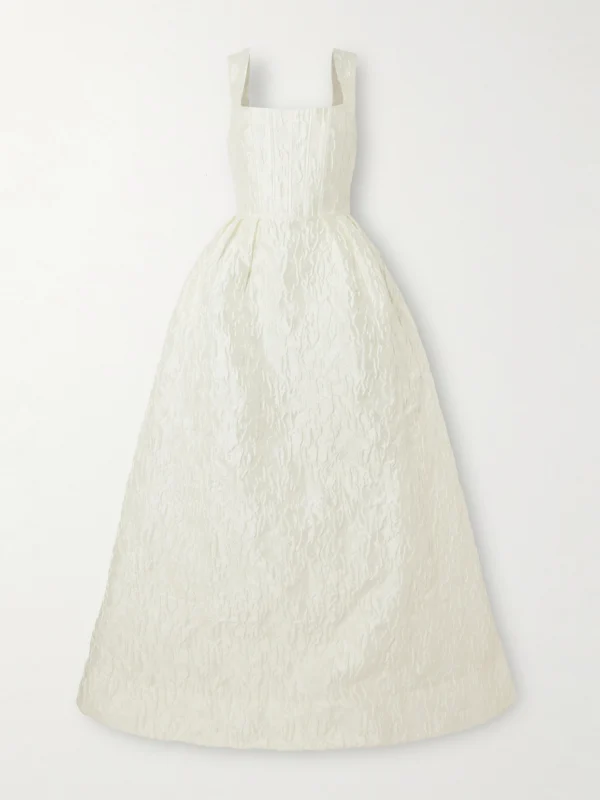 Rebecca Vallance Vanilla Dreams Cloqué Gown