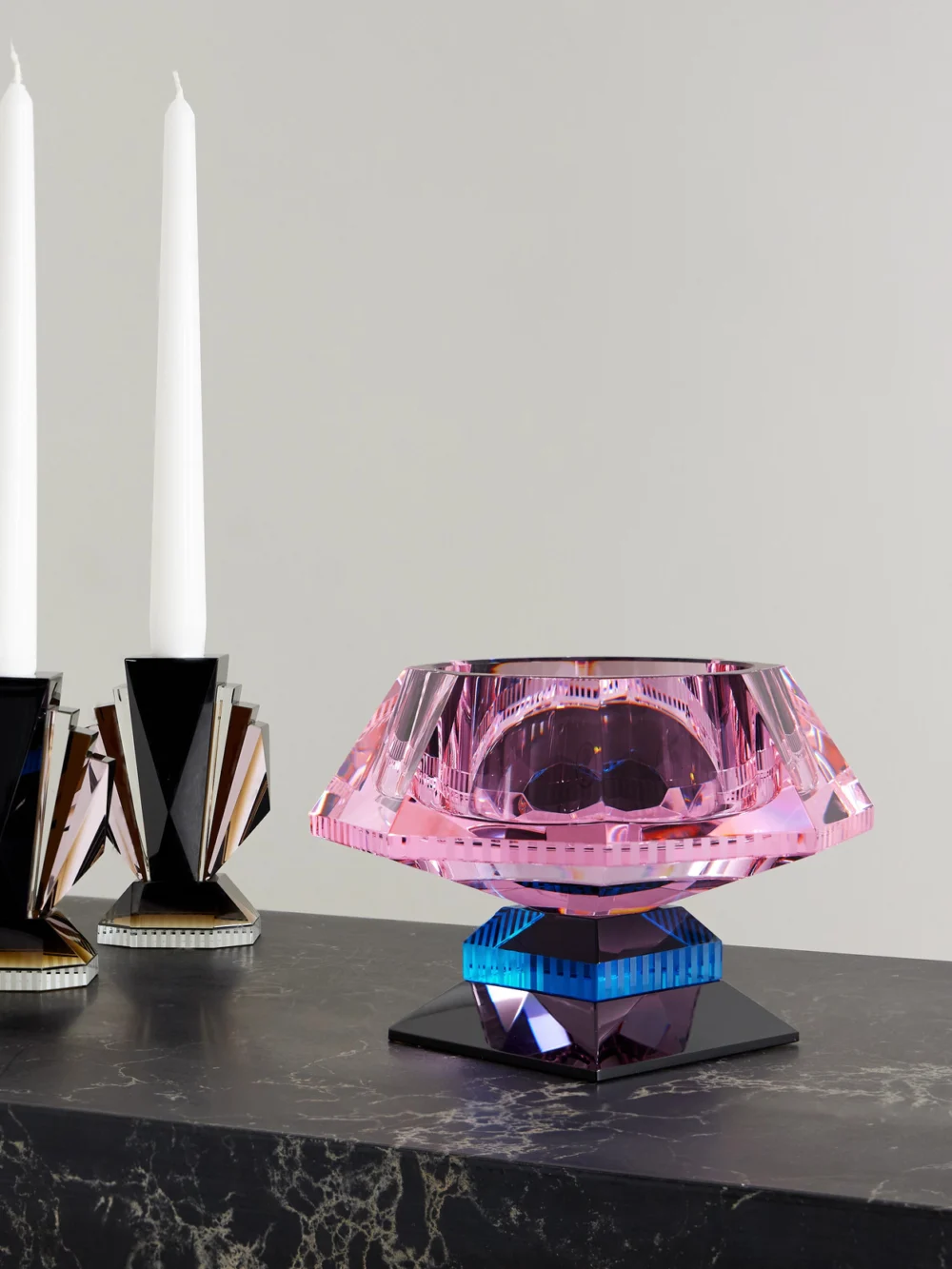 Reflections Copenhagen Bellis Crystal Bowl, styled view