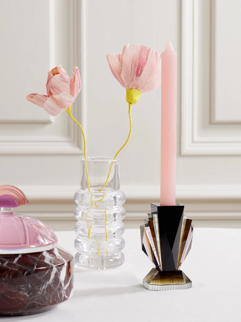 Reflections Copenhagen Brooklyn Crystal Candle Holder