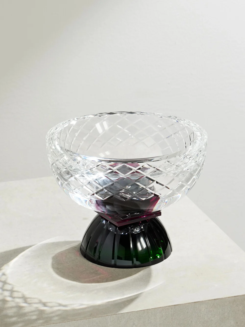 Reflections Copenhagen Jackie Crystal Bowl in green