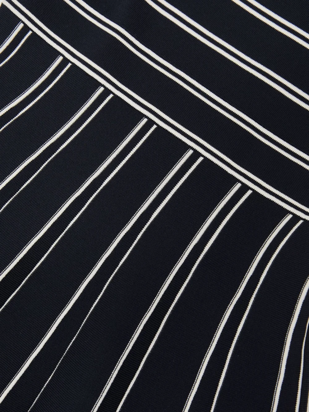 Reiss 3-9 yrs Stripe Knitted Skater Dress, view 4
