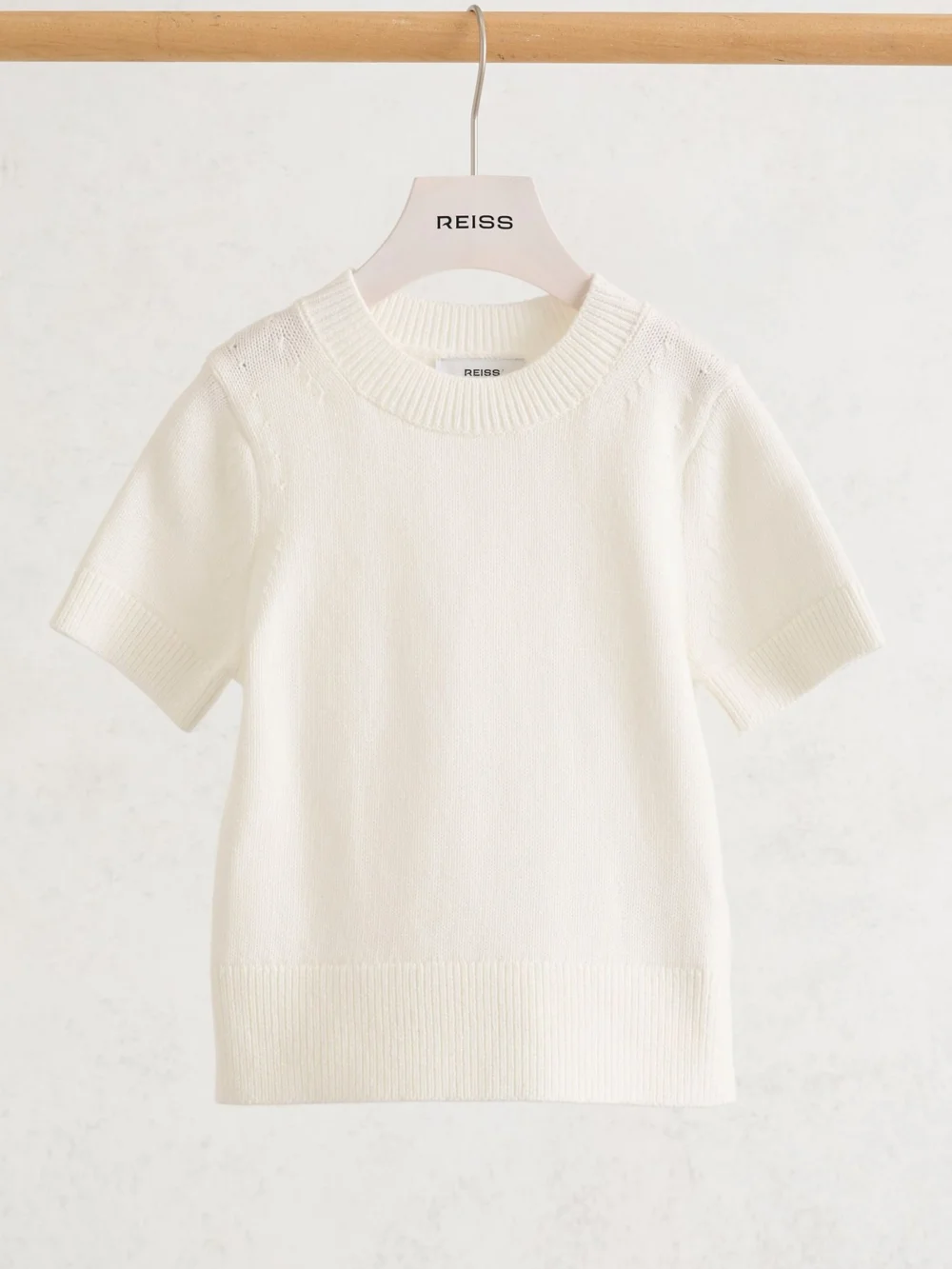 Reiss 9-13 yrs Cotton Short-sleeve Jumper, view 2