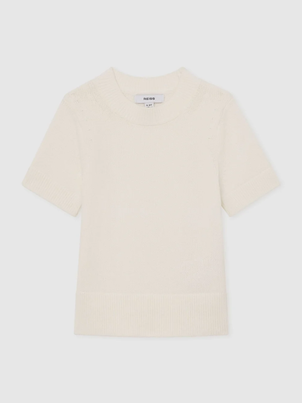 Reiss 9-13 yrs Cotton Short-sleeve Jumper, view 3