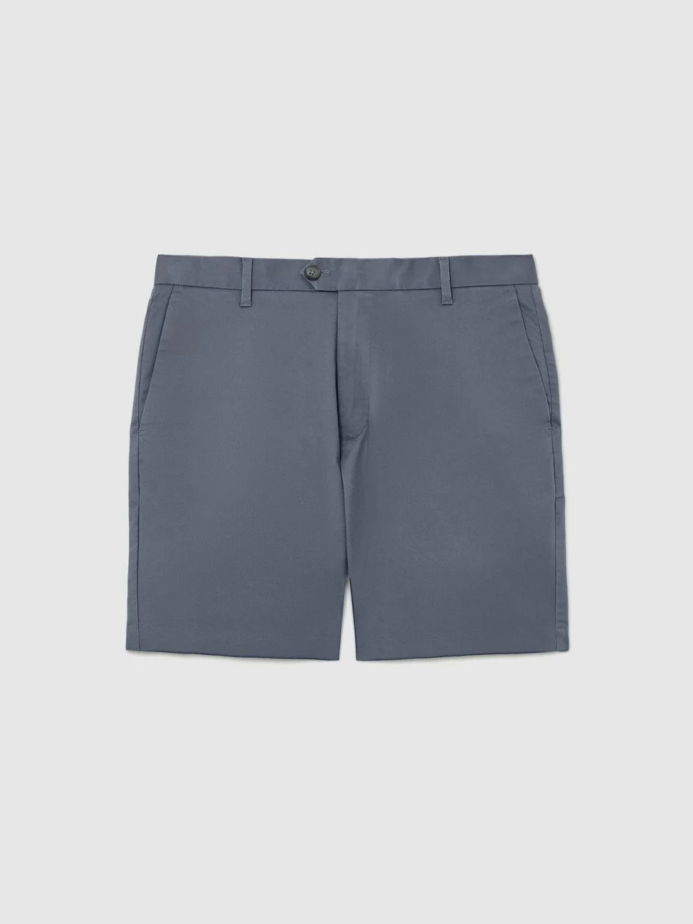 Reiss Airforce Blue S Short Length Casual Chino Shorts, view 3