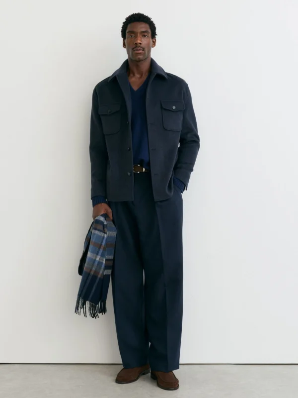Reiss Airforce Blue Shirt