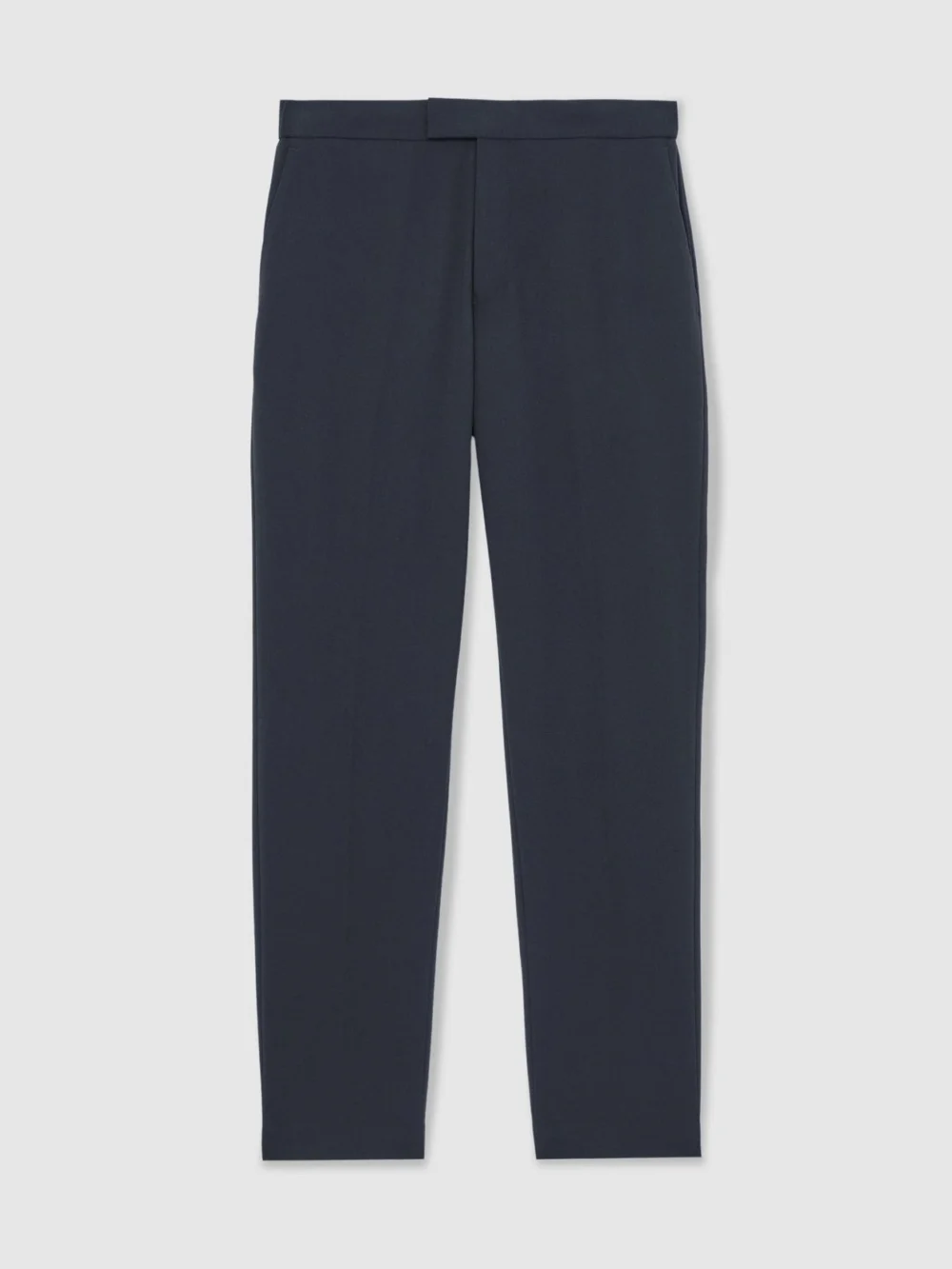 Reiss Airforce Blue Slim Fit Stretch Slim-fit Drawstring Trousers, view 2
