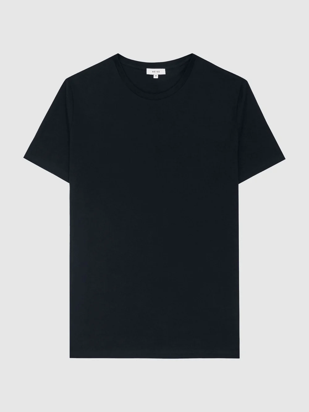 Reiss Aquamarine Blue Marl Crew Neck T-shirt, L, view 2