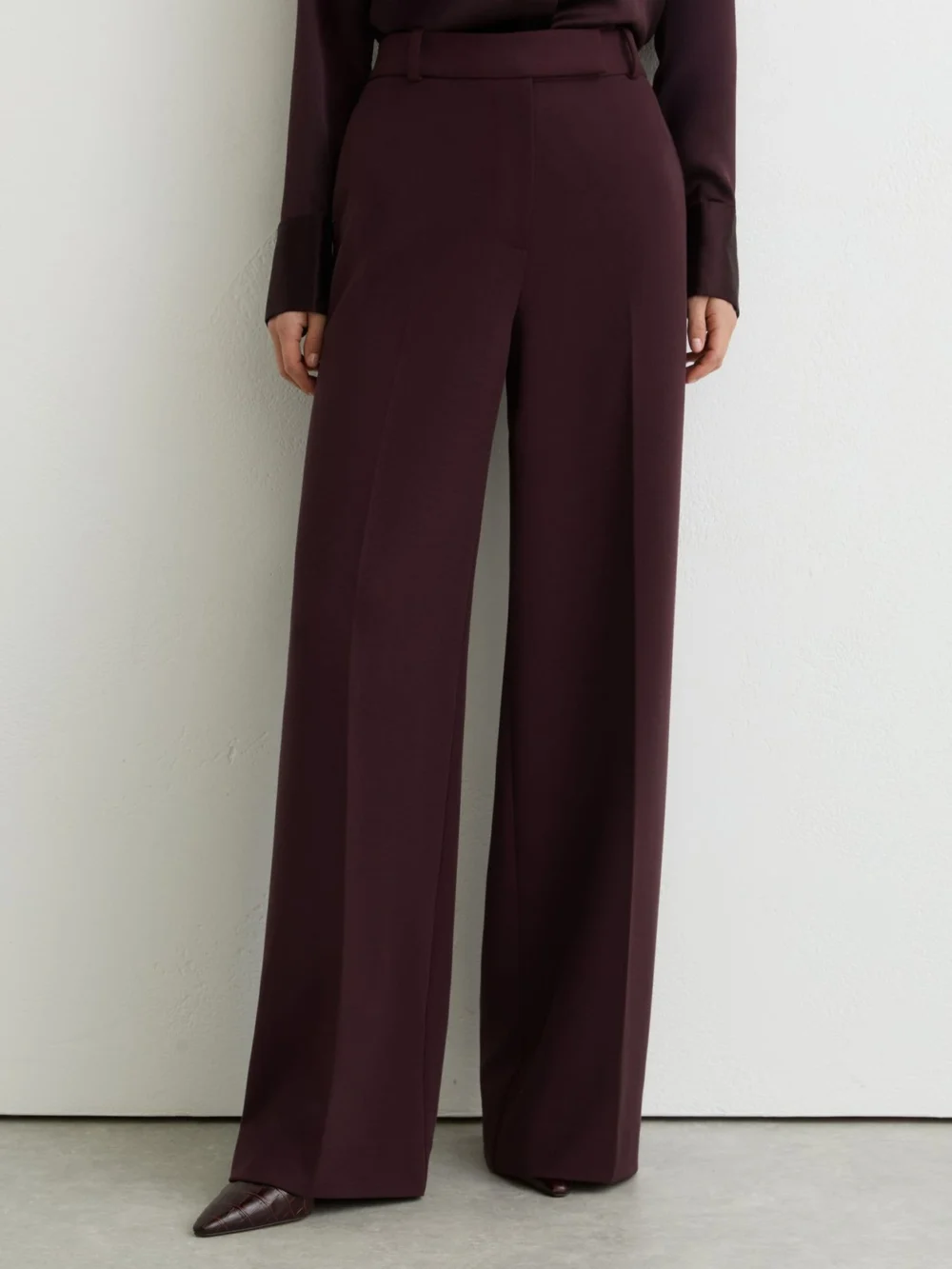 Reiss Berry Wide-leg Suit Trousers, view 4