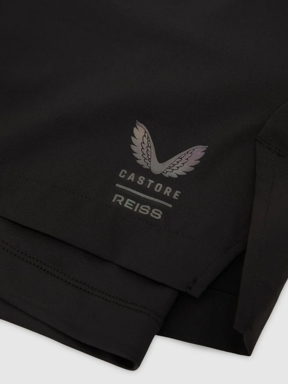 Reiss Black 2 1 Short | Castore 2-in-1 Technical Training Shorts, view 2