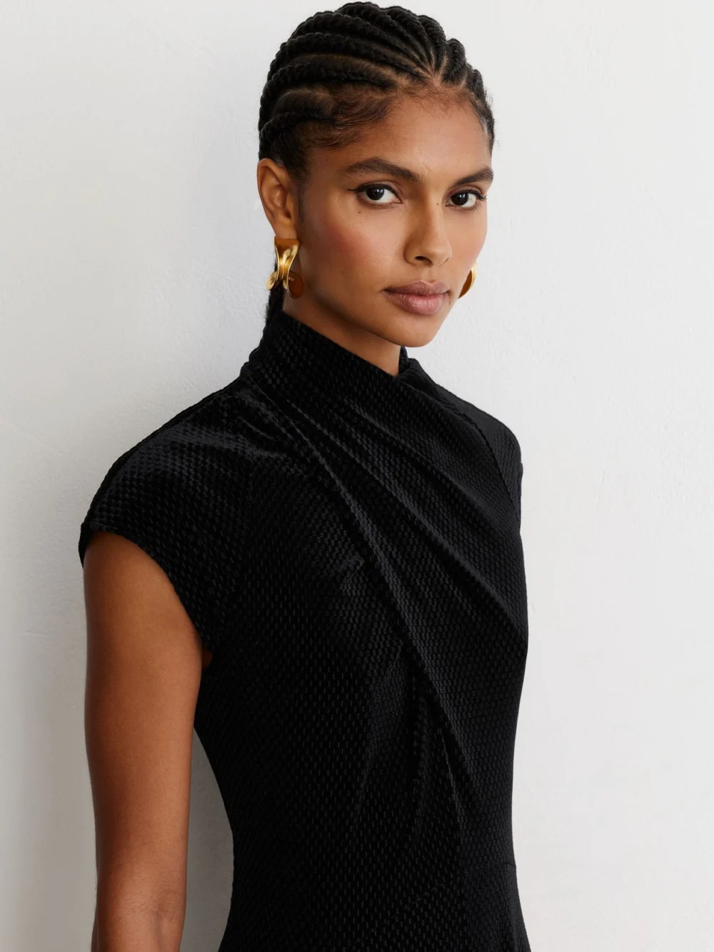 Reiss Black Dress, view 3