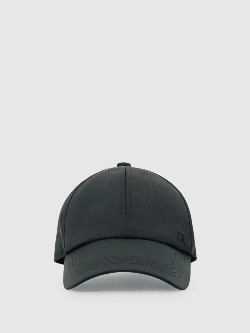 Reiss Black Logo-embroidered Baseball Cap, view 2