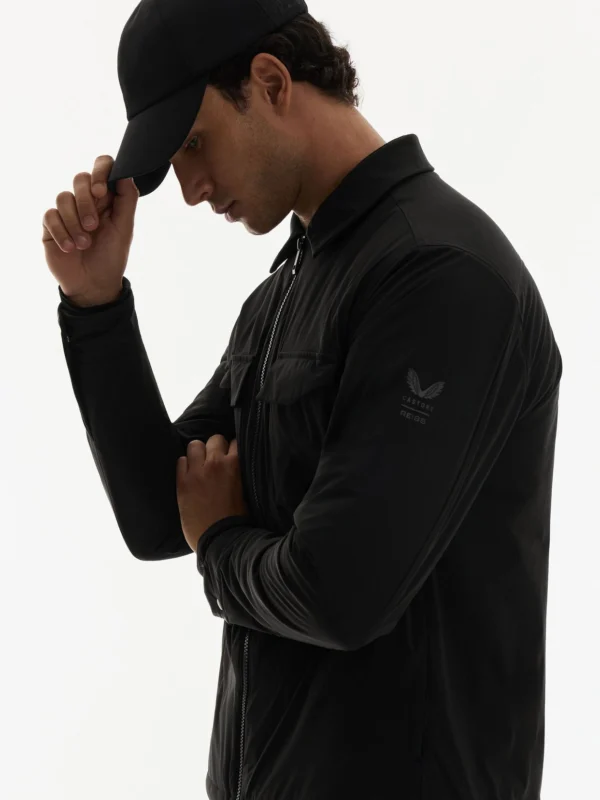 Reiss Black Lw | Castore Insulated Twin-pocket