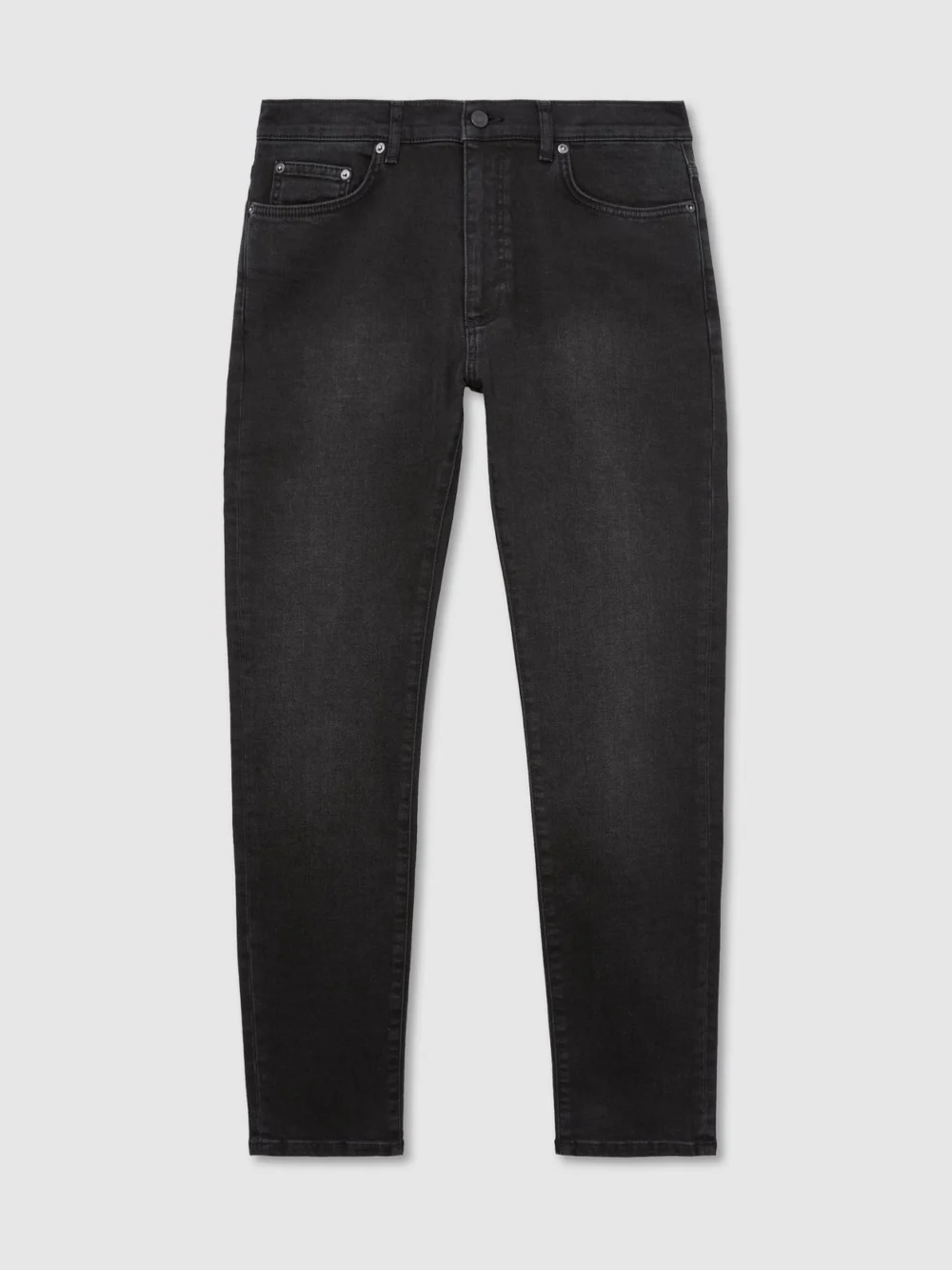 Reiss Black Slim-fit Jeans, view 2