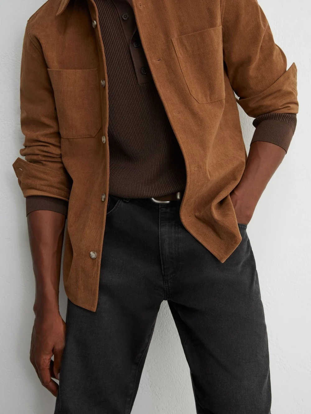 Reiss Black Slim-fit Jeans, view 4