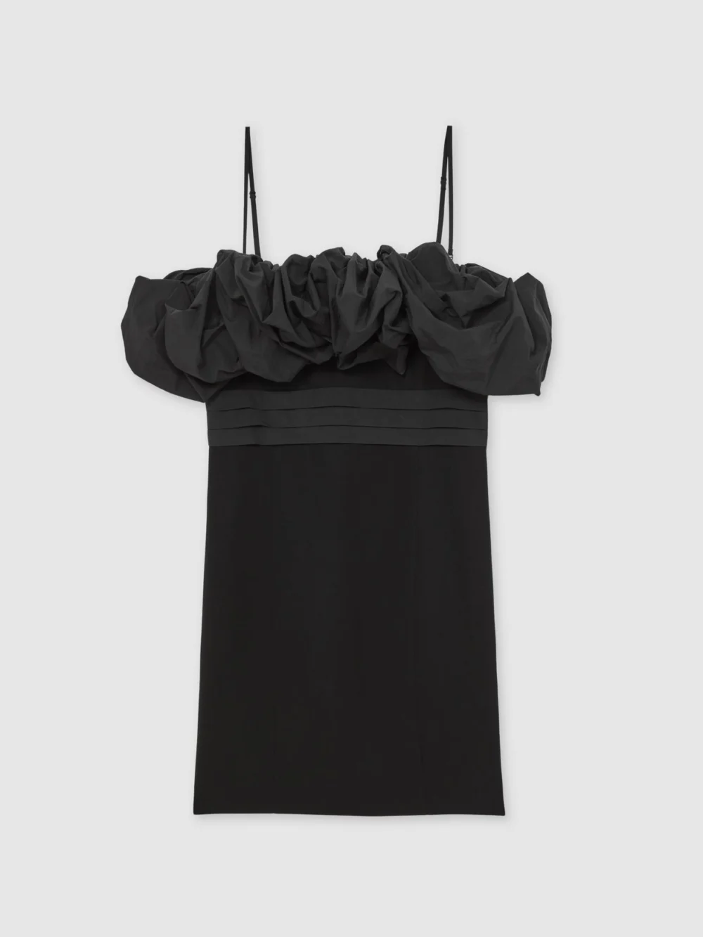 Reiss Black Strapless Mini Dress, view 2