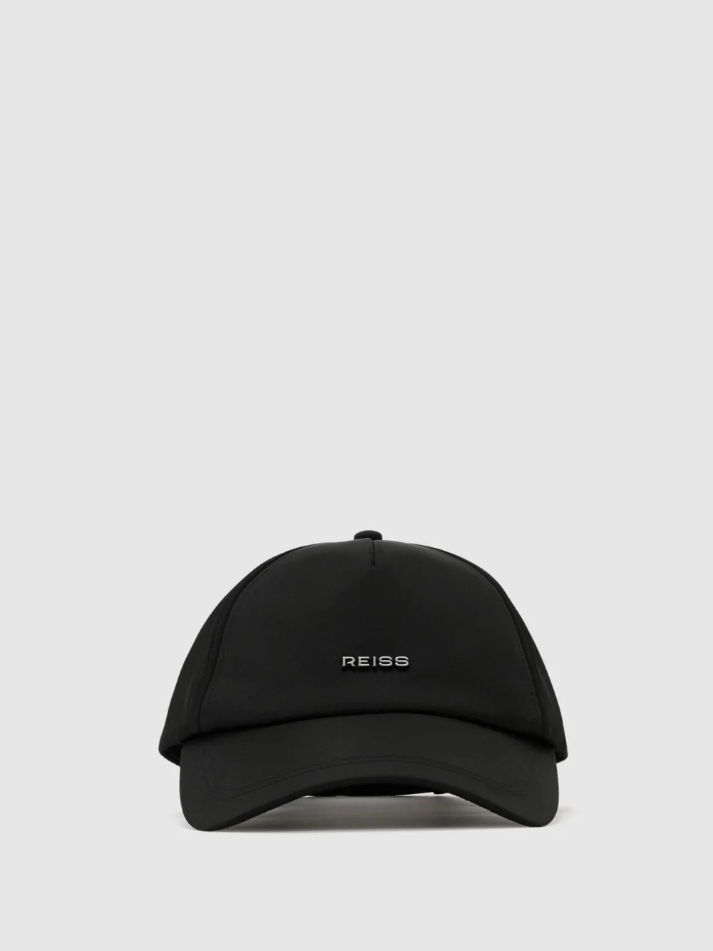 Reiss Black Technical Logo Baseball Cap,, view 2