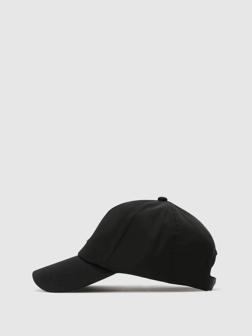 Reiss Black Technical Logo Baseball Cap,, view 3