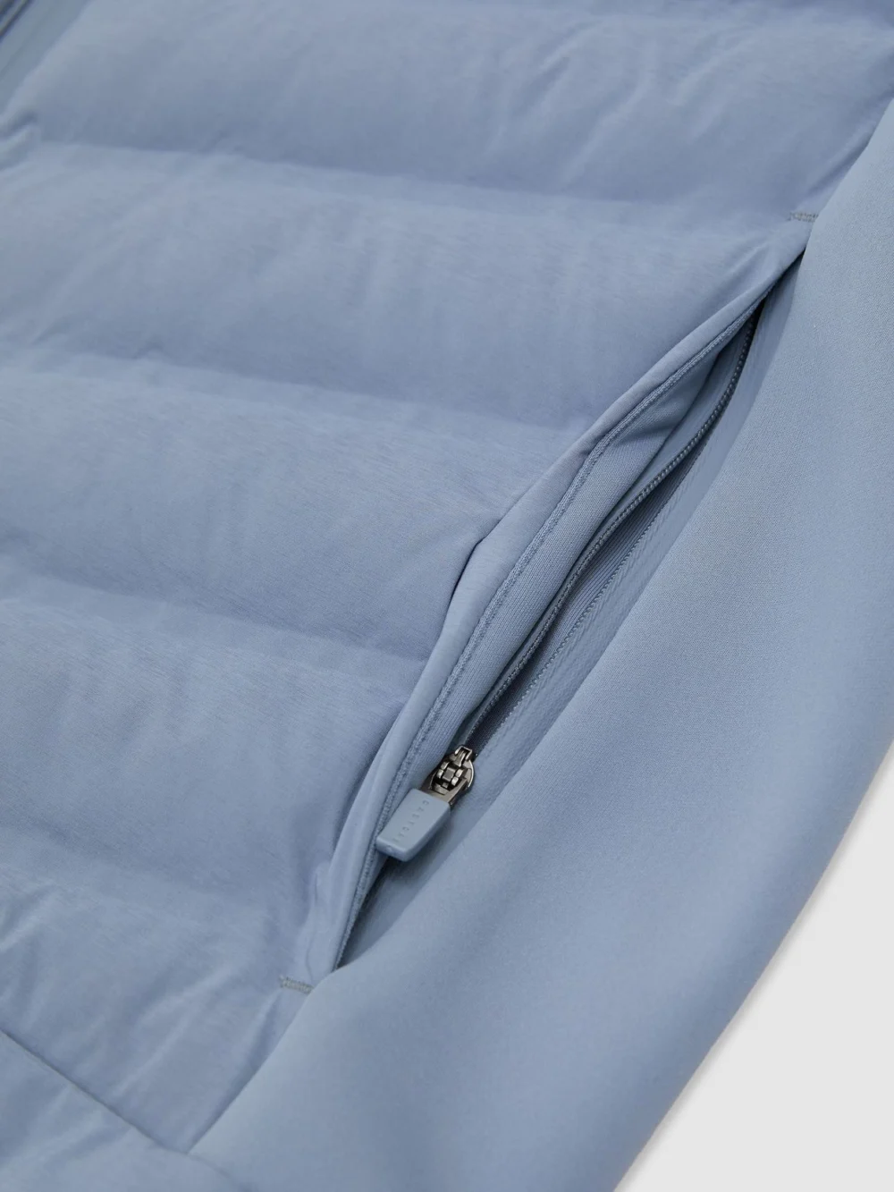 Reiss Blue Hybrid | Castore Quilted, view 2