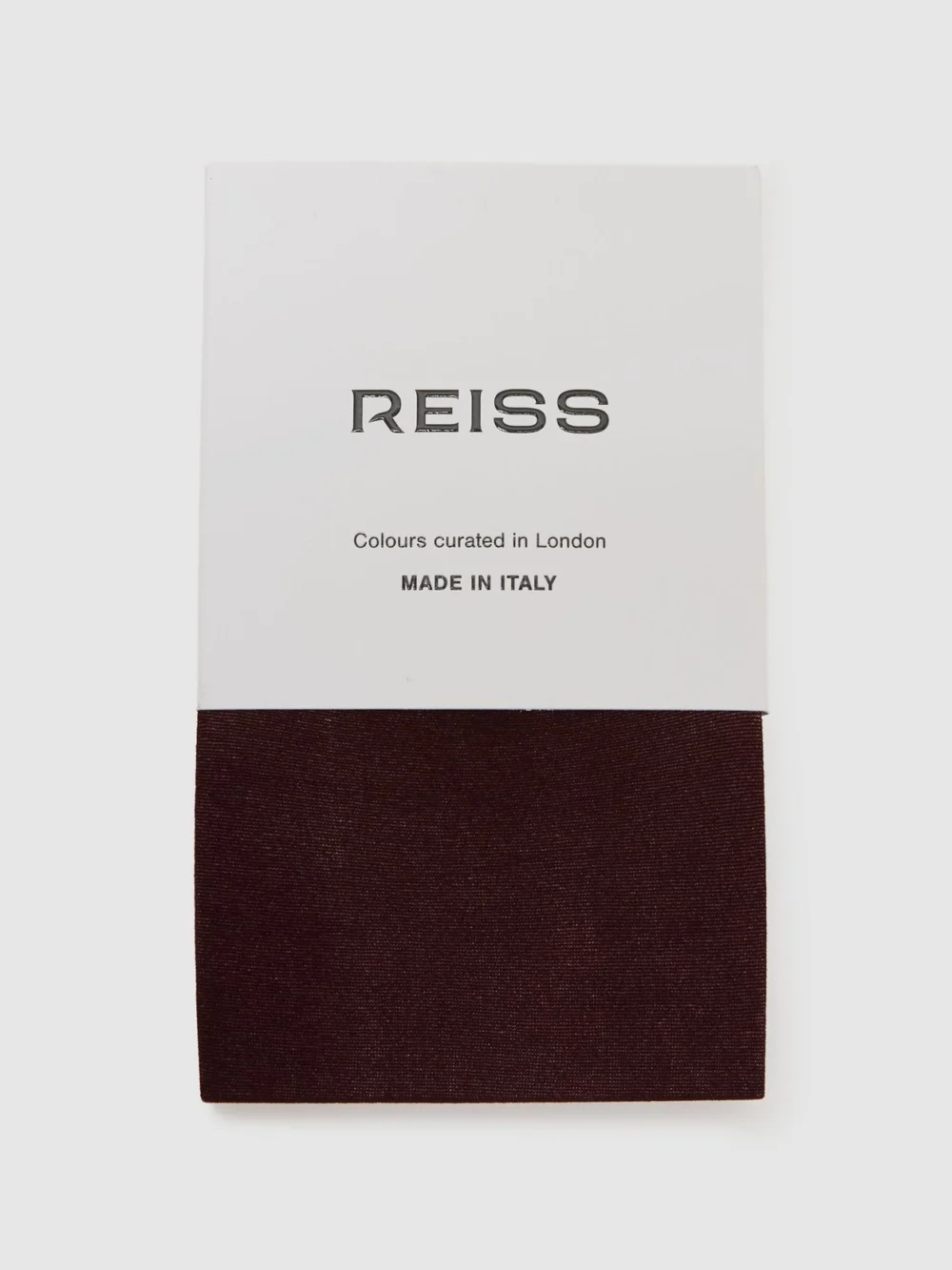 Reiss Burgundy Coloured 40 Denier Tights, view 2