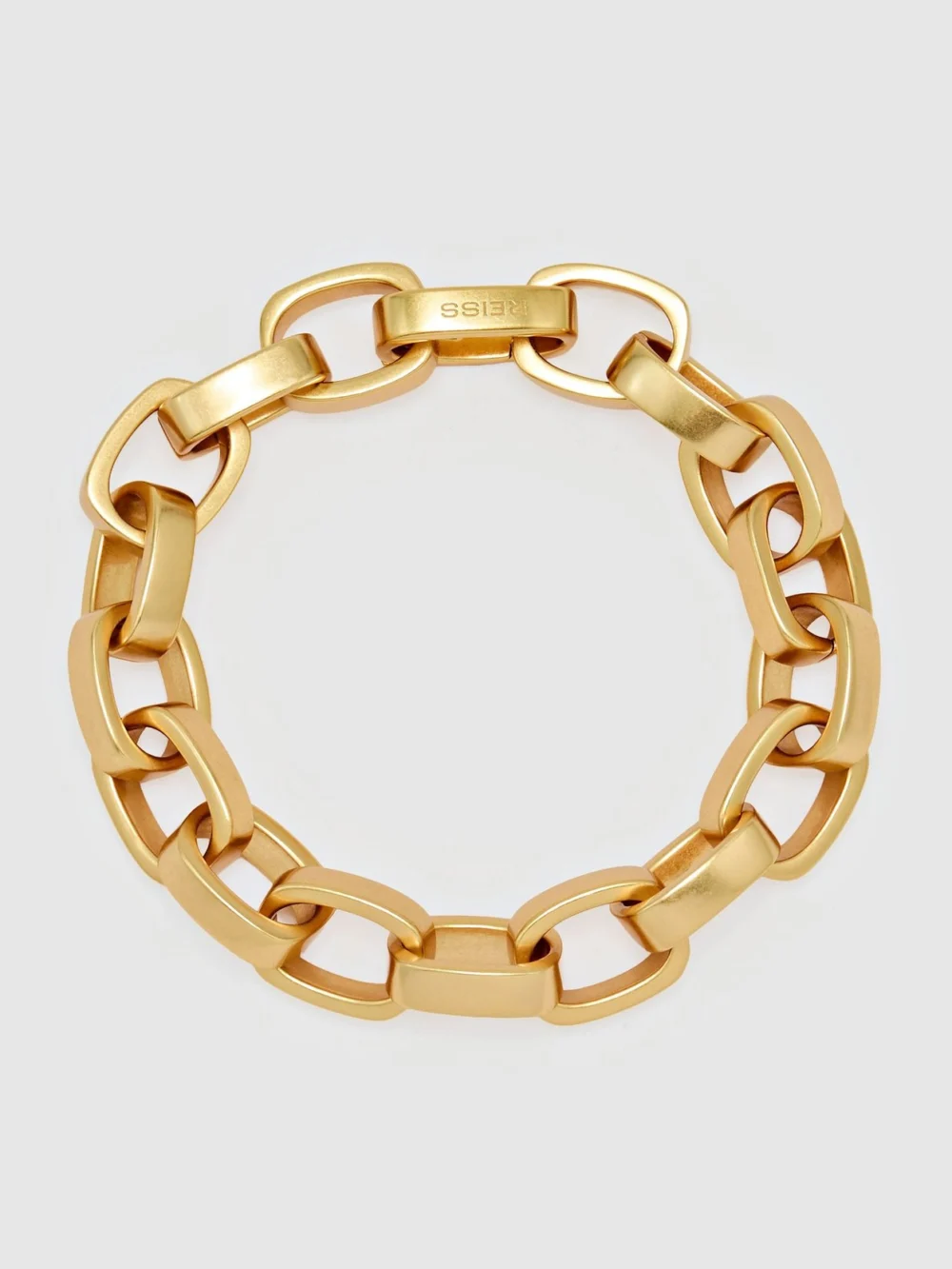 Reiss Camilla Women's Gold Tone Chunky Chain-link Bracelet,, view 2
