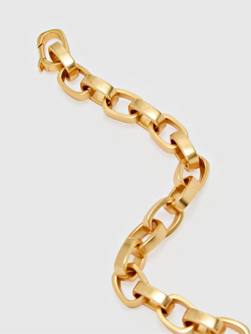 Reiss Camilla Women's Gold Tone Chunky Chain-link Bracelet,, view 3