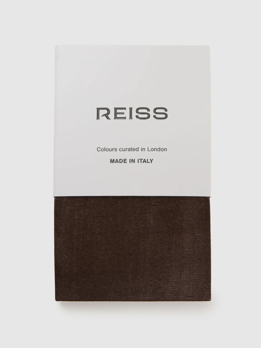 Reiss Chocolate Coloured 40 Denier Tights, view 2