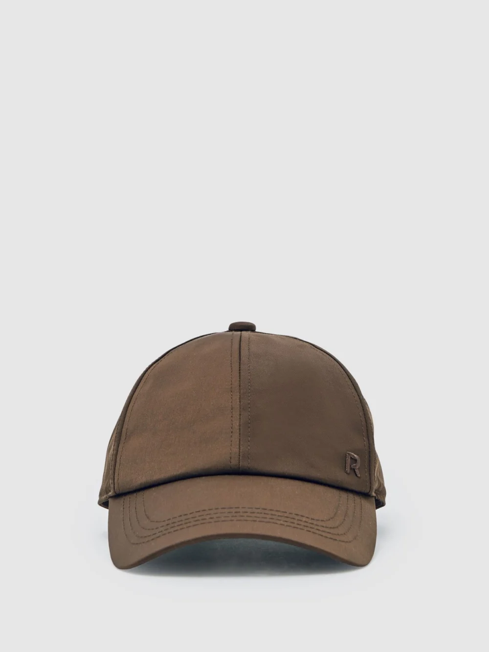 Reiss Chocolate Logo-embroidered Baseball Cap,