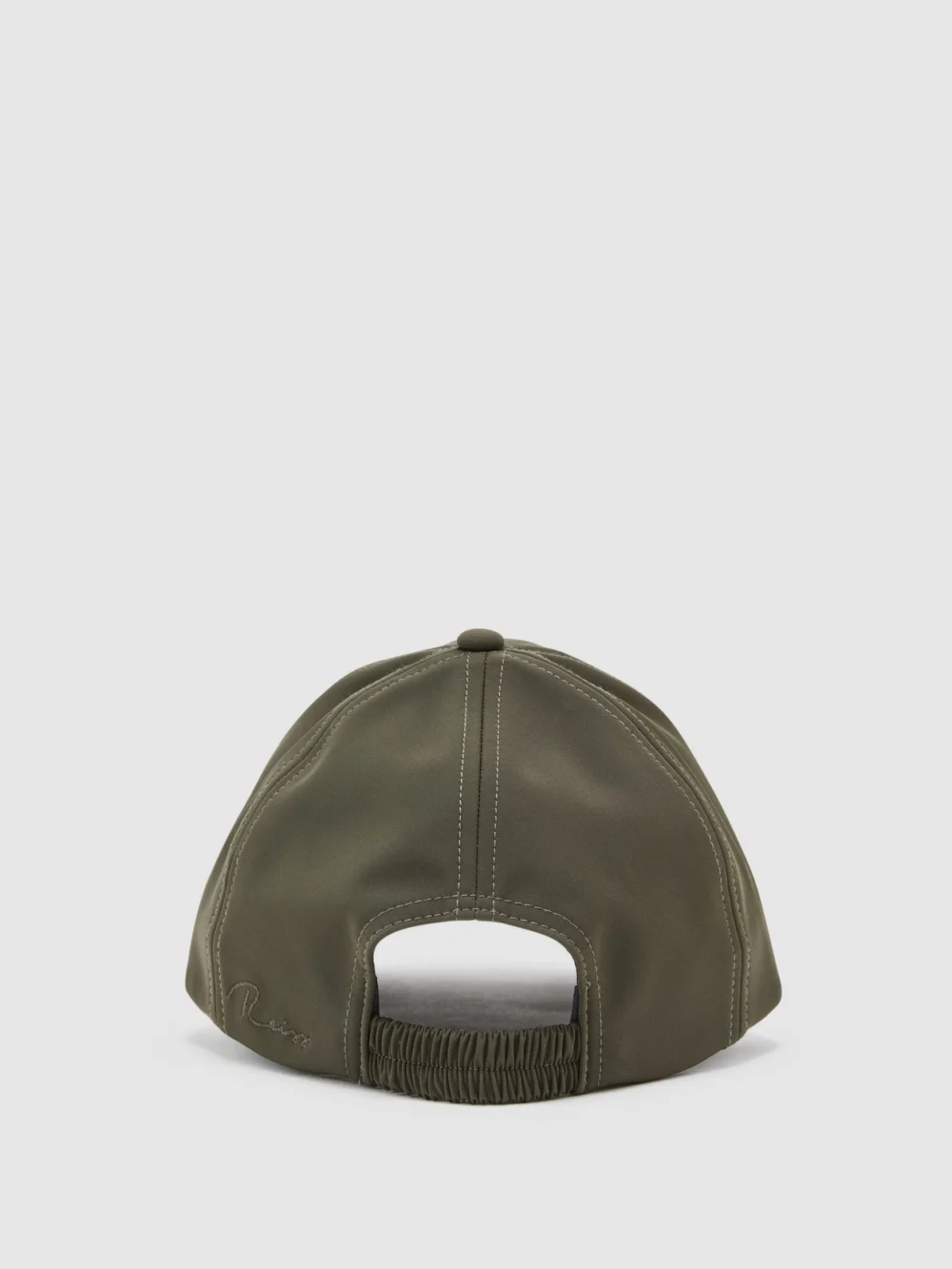 Reiss Dark Green Technical Logo-embroidered Baseball Cap,, view 4
