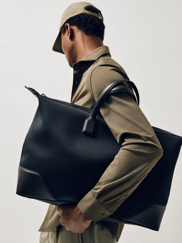 Reiss Dark Navy Neoprene Holdall,