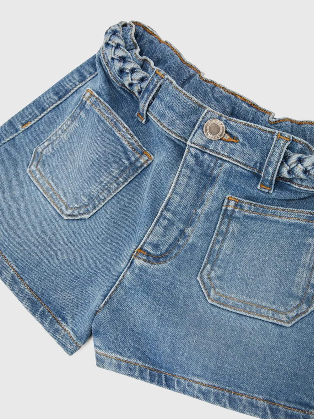 Reiss Denim Blue 3-9 yrs Shorts, view 4
