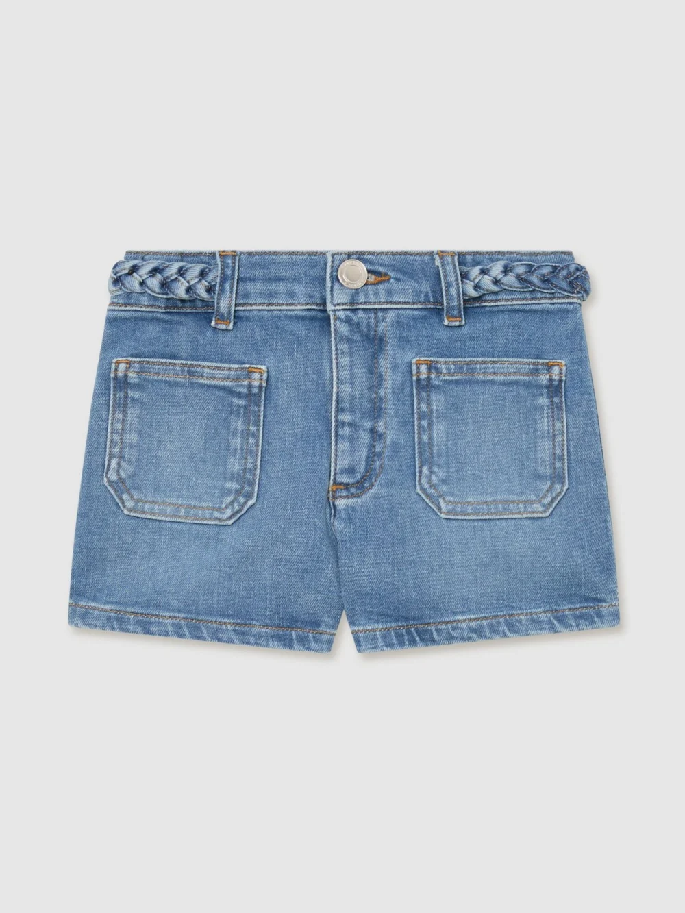 Reiss Denim Blue 3-9 yrs Shorts, view 6