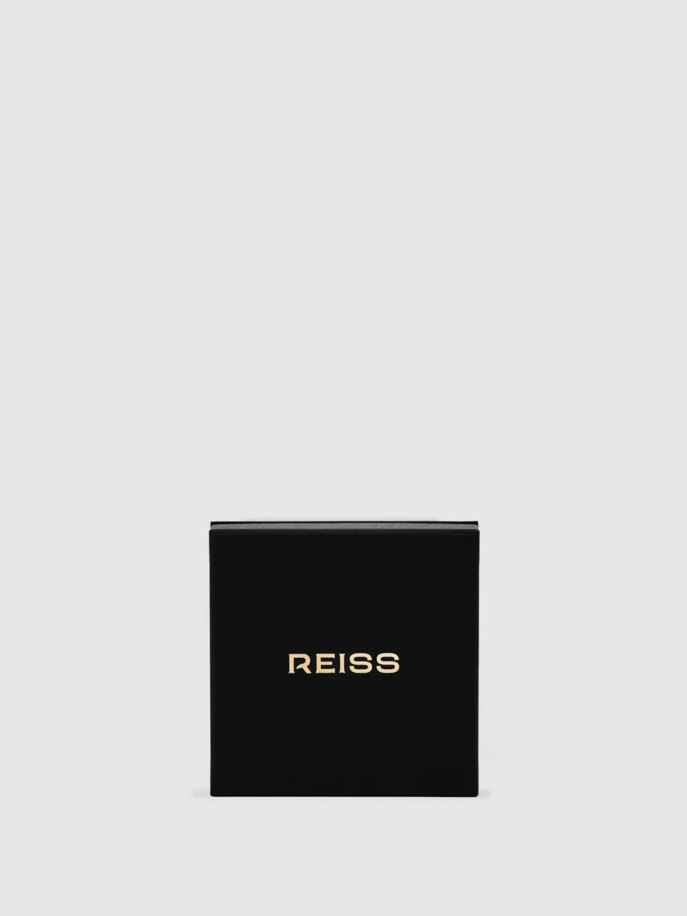 Reiss Gold Tone Crystal-detail Sculpted Hoop Earrings,, view 4