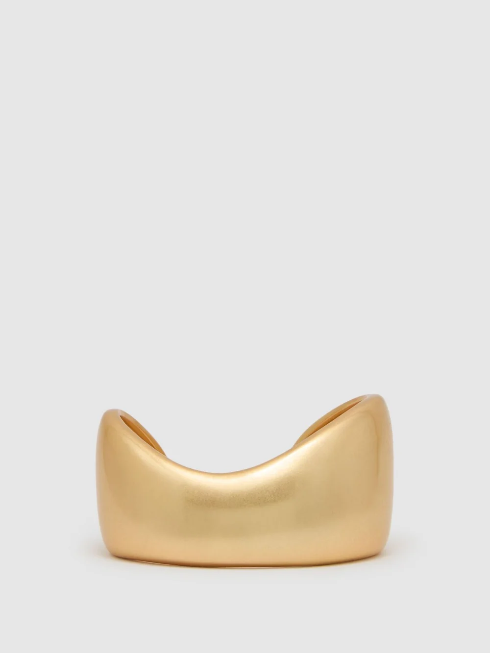 Reiss Gold Tone Sculpted Cuff,, view 2