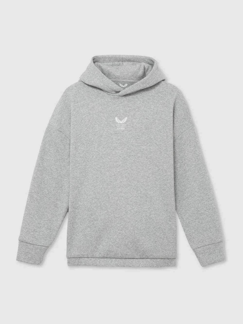 Reiss Light Grey Heather & castore White Cas Oversized | Castore Relaxed-fit, view 2