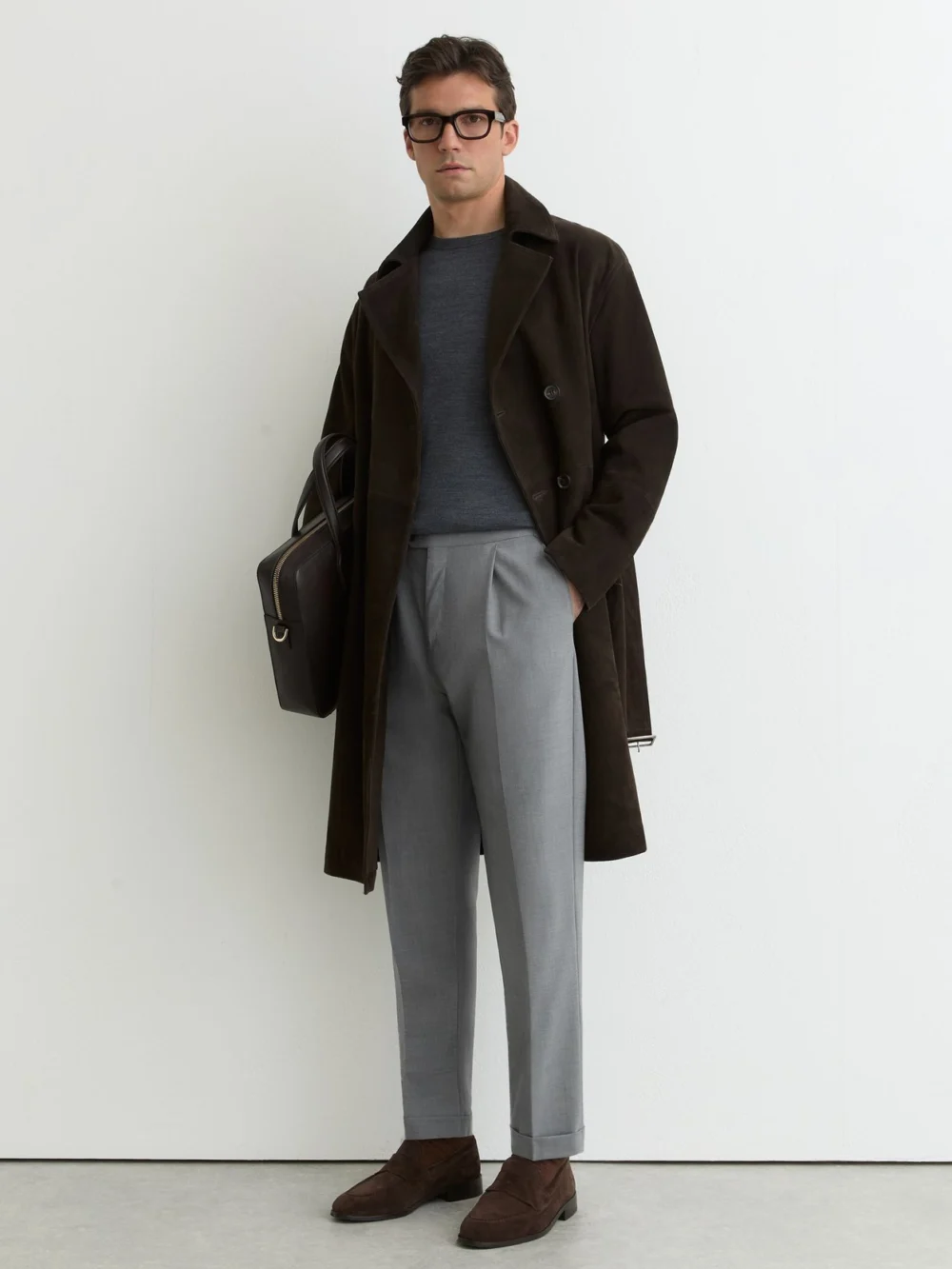 Reiss Light Grey Promise Tailored Fit Side-adjuster Tailored-fit Suit Trousers Wool-blend