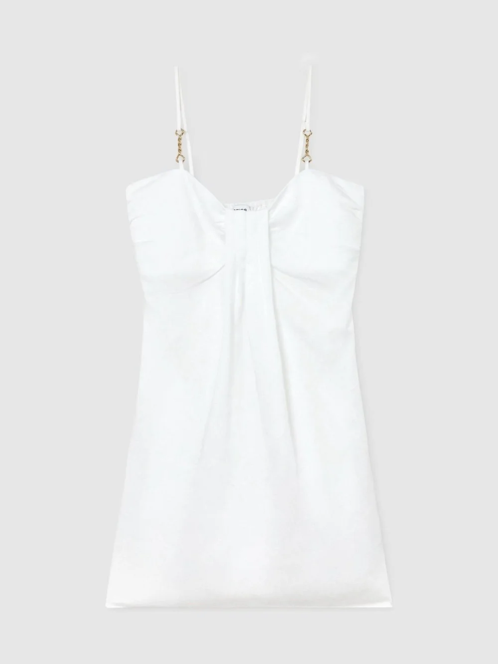 Reiss Lyocell-linen Beach Mini Dress, view 2