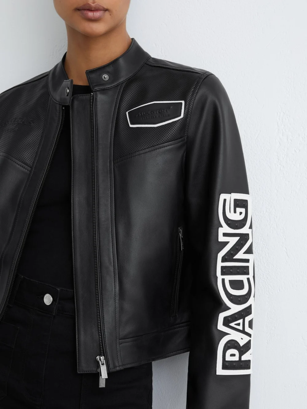 Reiss McLaren X McLaren F1 Team Las Vegas Biker Jacket, M, view 4