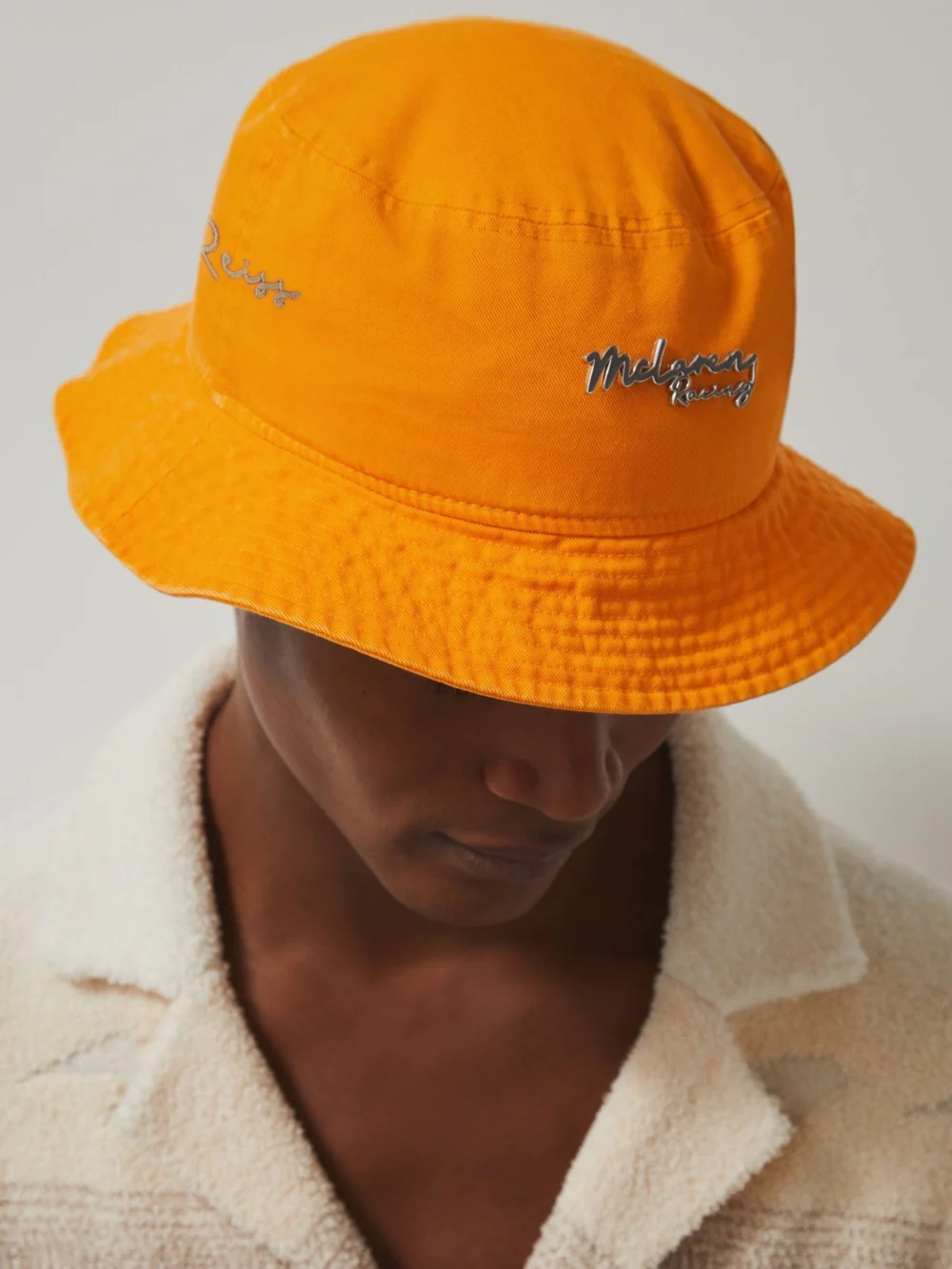 Reiss McLaren X McLaren F1 Team Papaya Orange Tapered Fit Racing Cotton Hat